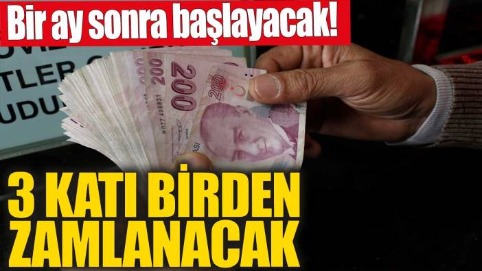 3 katı birden zamlanacak' Bir ay sonra başlayacak!