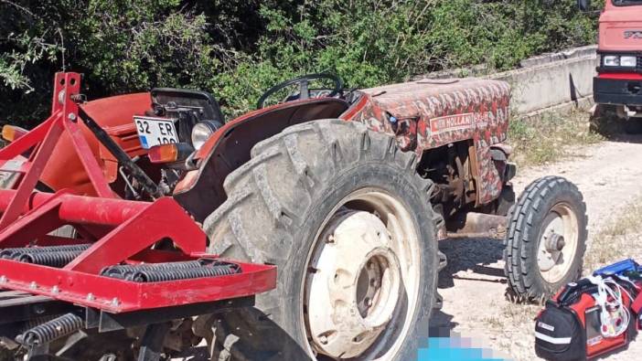 Hareket halindeki traktörden düşerek yaşamını yitirdi