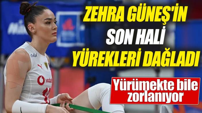 Zehra Güneş'in son hali yürekleri dağladı! Yürümekte bile zorlanıyor