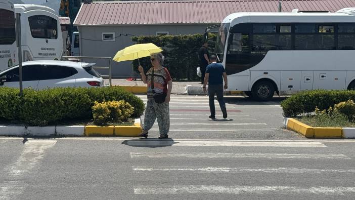 Zonguldak'ta sıcak hava vatandaşı zorluyor