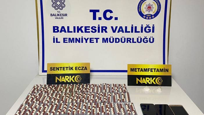 Balıkesir’de uyuşturucu operasyonu: 2 gözaltı