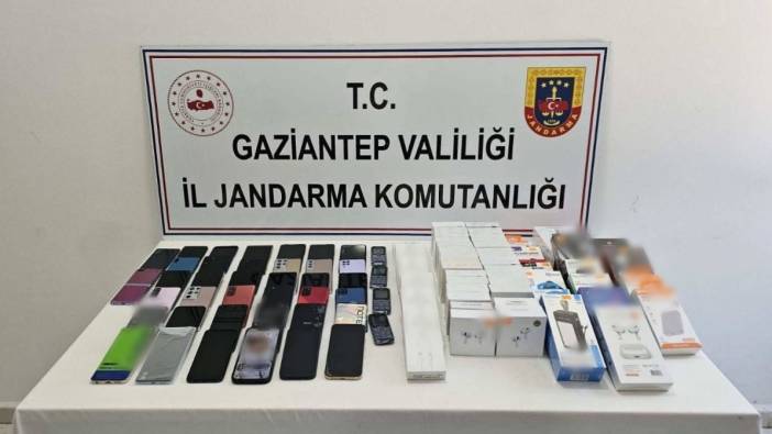 Gaziantep'te kaçakçılık operasyonu