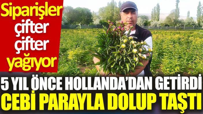 5 yıl önce Hollanda’dan getirdi, cebi parayla dolup taştı: Siparişler çifter çifter yağıyor
