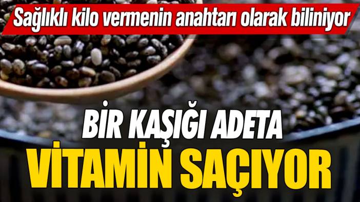 Bir kaşığı adeta vitamin saçıyor! Sağlıklı kilo vermenin anahtarı olarak biliniyor