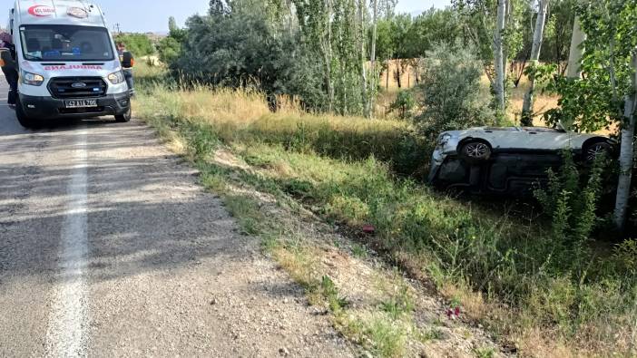 Yola fırlayan köpek kazaya sebep oldu: 1 yaralı