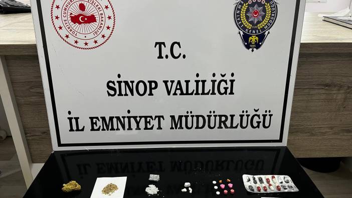 Sinop’ta uyuşturucu operasyonu