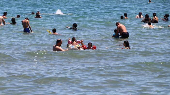 Tekirdağ'da sahillerinde bayram yoğunluğu