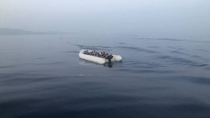 Bodrum'da 122 kaçak göçmen yakayı ele verdi