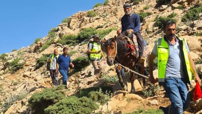 Zehirlenen çoban 6 saatte ambulansa ulaştırıldı