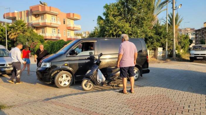 Antalya'da kaza: 1 yaralı