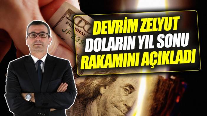 Devrim Zelyut doların yıl sonu rakamını açıkladı