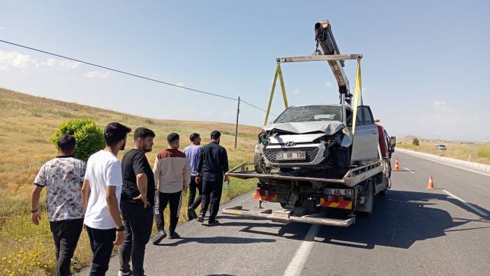 Van'da otomobil takla attı: 1 yaralı