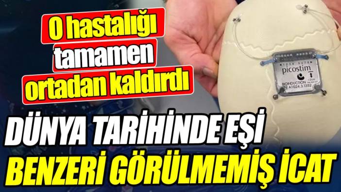 Dünya tarihinde eşi benzeri görülmemiş icat 'O hastalığı tamamen ortadan kaldırdı'