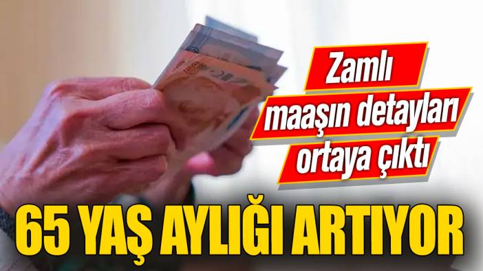 65 yaş aylığı artıyor! Zamlı maaşın detayları ortaya çıktı