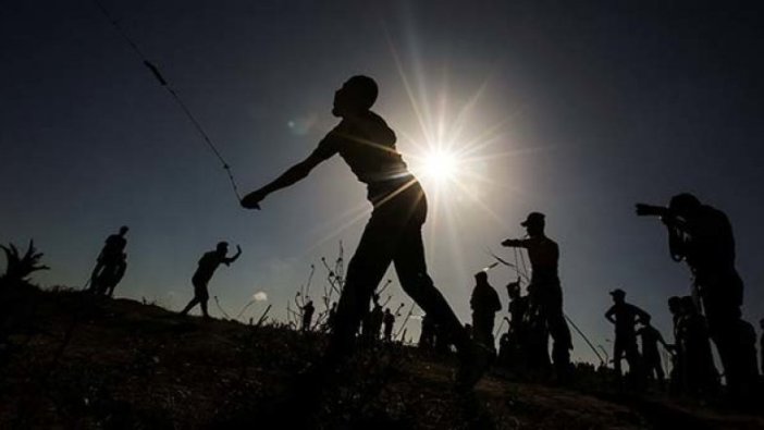 Gazze sınırında çatışma!İ