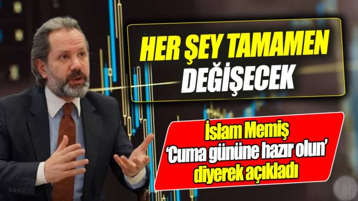 İslam Memiş: Cuma gününe hazır olun