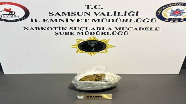 Samsun'da nefes kesen narkotik operasyonu