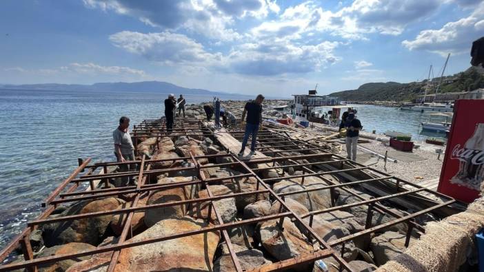 Çanakkale'de kaçak yapılar tek tek yıkılıyor