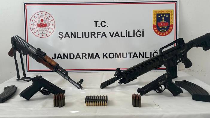 Şanlıurfa’da silah kaçakçılığı operasyonu