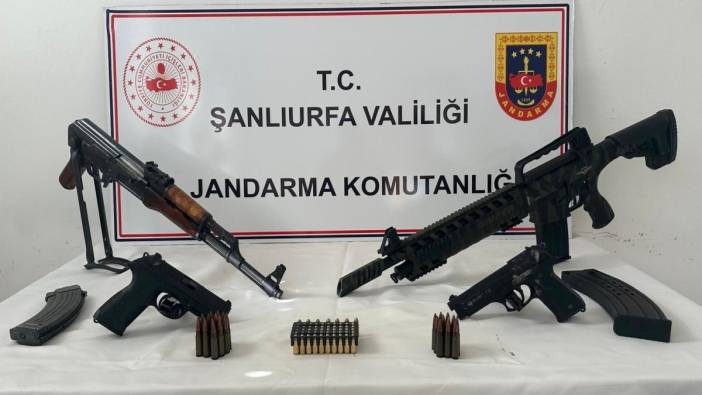 Şanlıurfa'da silah kaçakçılığı operasyonu: 1 kişi gözaltına alındı