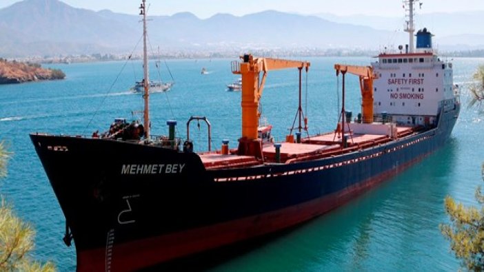 Muğla'da kuru yük gemisi karaya oturdu