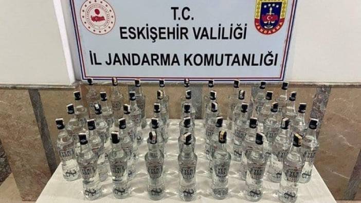 Eskişehir'de sahte içki operasyonu