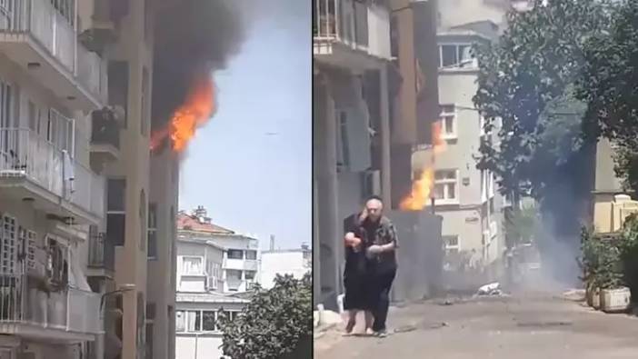 Beyoğlu'nda metruk binada yangın