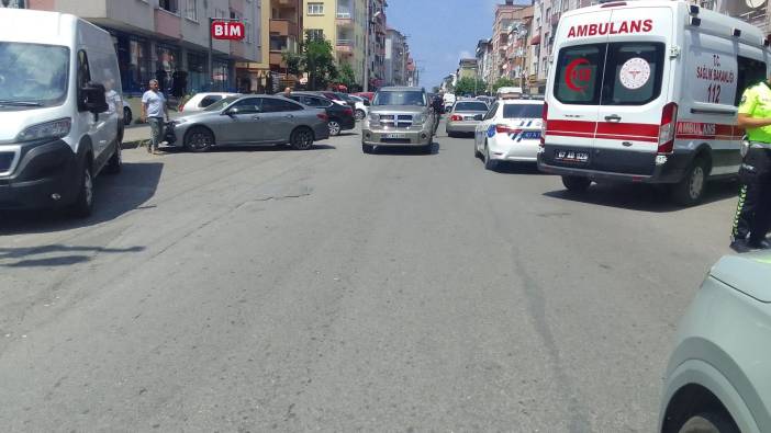 Zonguldak'ta trafik kazası:1 yaralı