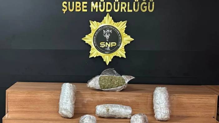 18 kilogram skunk ele geçirildi