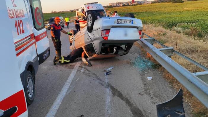 Keşan’da trafik kazası: 2 yaralı