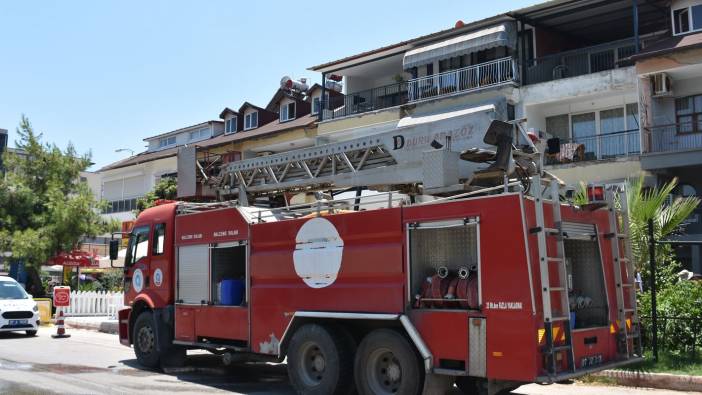 Antalya'da günübirlik evde yangın