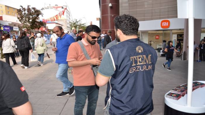 Erzurum’da “15 Temmuz Milli İrade” projesi kapsamında vatandaş bilgilendirildi