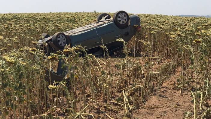 Takla atan otomobilin sürücüsü hayatını kaybetti