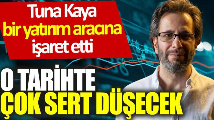 Tuna Kaya bir yatırım aracına işaret etti: O tarihte çok sert düşecek