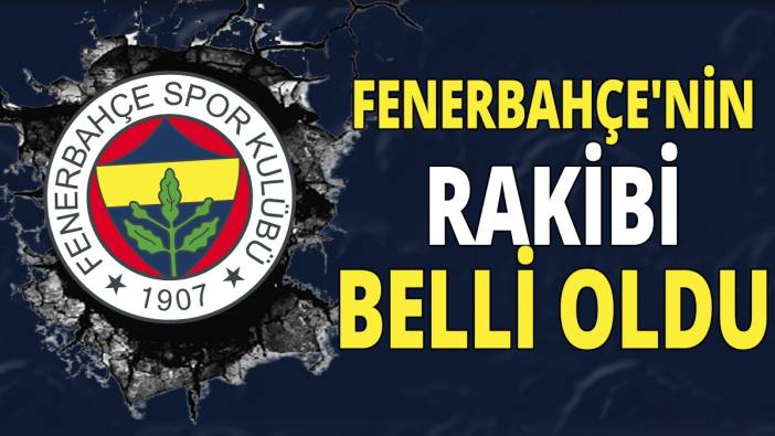Fenerbahçe'nin Şampiyonlar Ligi 3. eleme turundaki rakibi belli oldu