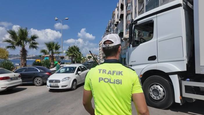 Sinop'ta ağır tonajlı araçlara sıkı denetim