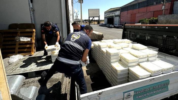 Şanlıurfa'da 5 ton bozuk peynir ele geçirildi