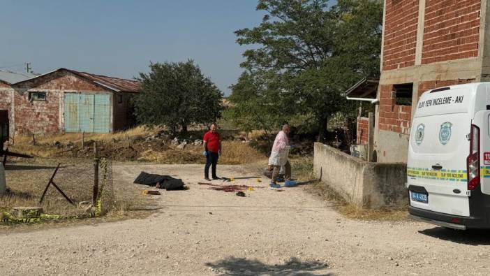 Uşak’ta silahlı kavga: 1 ölü 1 ağır yaralı