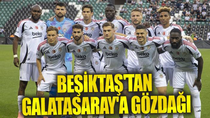 Beşiktaş'tan Galatasaray'a gözdağı