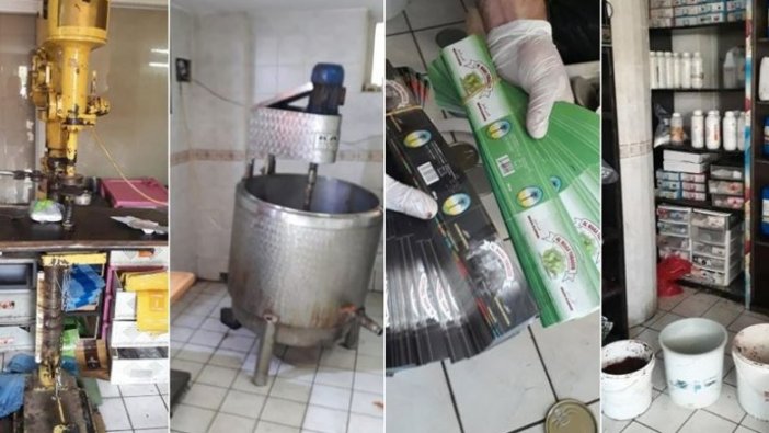Adana'da sahte nargile tütünü imalathanesine operasyon