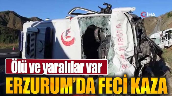 Son dakika... Ambulans ile hafif ticari araç çarpıştı: Ölü ve yaralılar var