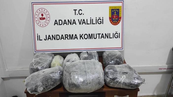 Adana'da narkotik operasyonu: 24 kilodan fazla uyuşturucu ele geçirildi