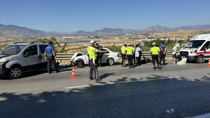 Kahramanmaraş'ta feci kaza: 1 ölü, 2 yaralı