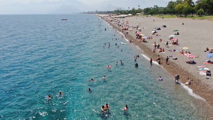 Antalya'da nem oranı yüzde 80'e çıktı