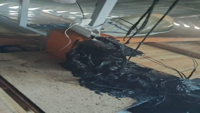 Elektrik aksamında çıkan yangın mahalleyi birbirine kattı