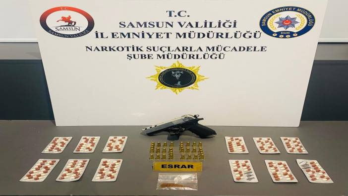 Samsun'da narkotik operasyonu: 5 kişi gözaltına alındı