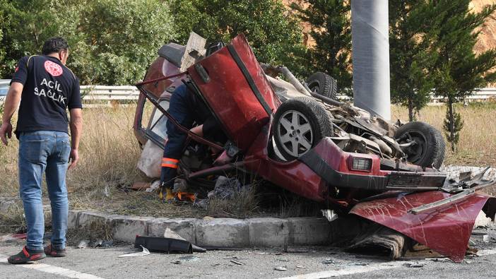 Gümüşhane'de kaza: 1 ölü, 9 yaralı