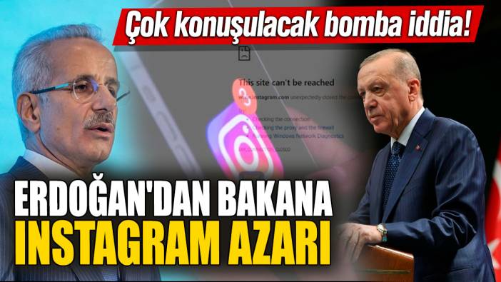 Erdoğan’dan Bakana Instagram azarı! Çok konuşulacak bomba iddia