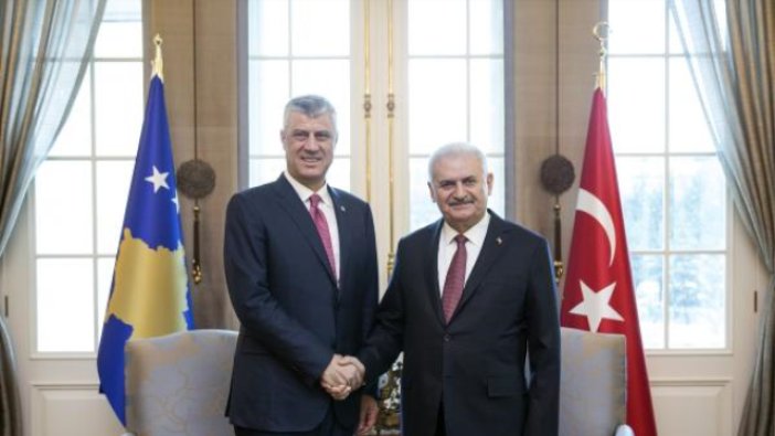 Kosova Cumhurbaşkanı Taçi Ankara'da