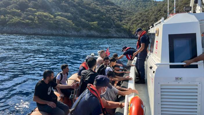 Muğla'da 60 kaçak göçmen yakalandı